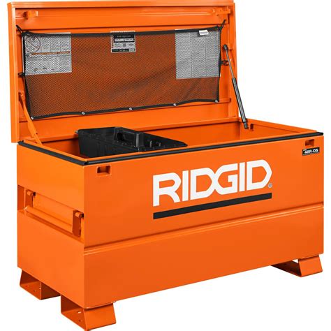 rigid steel job site tool box|ridgid 48x24 chest.